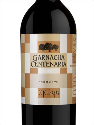 фото вино Coto de Hayas Garnacha Centenaria Campo de Borja DO 