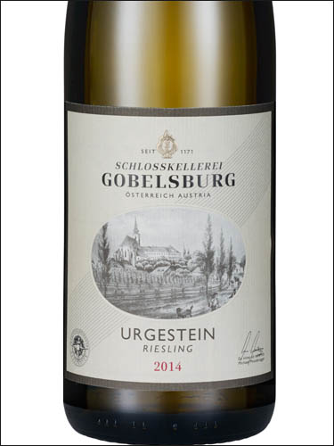 фото Schlosskellerei Gobelsburg Riesling Urgestein Шлосскеллерай Гобельсбург Рислинг Ургештайн Австрия вино белое