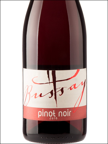 фото Bussay Zalai Pinot Noir Бюссе Залаи Пино Нуар Венгрия вино красное