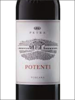 фото Petra Potenti Toscana Rosso IGT Петра Потенти Тоскана Россо Италия вино красное