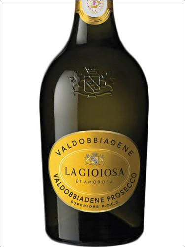 фото La Gioiosa Extra Dry Prosecco di Valdobbiadene Superiore DOCG Ла Джойоза Экстра Драй Просекко ди Вальдоббьядене Супериоре Италия вино белое