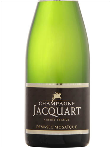 фото Champagne Jacquart Demi-Sec Mosaique Шампань Жакарт Деми-Сек Мозаик Франция вино белое
