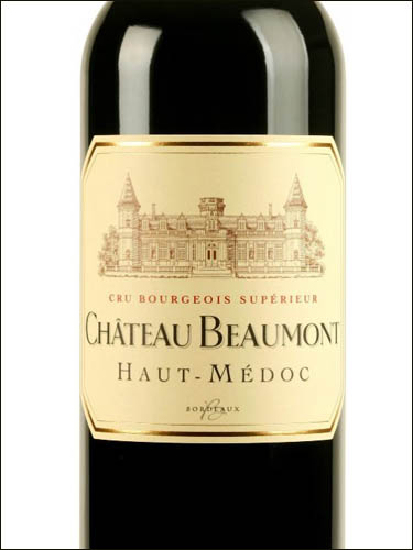 фото Chateau Beaumont Cru Bourgeois Superieur Haut-Medoc AOC Шато Бомон Крю Буржуа Супериор О-Медок Франция вино красное