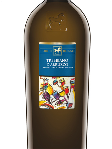 фото Tenuta Ulisse Trebbiano d’Abruzzo DOP Тенута Улиссе Треббьяно д"Абруццо Италия вино белое