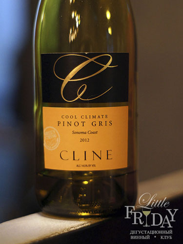 фото Cline Cool Climate Pinot Cris Sonoma County Клайн Пино Гри Сонома Каунти США вино белое