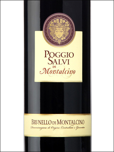 фото Poggio Salvi Brunello di Montalcino DOCG Поджио Сальви Брунелло ди Монтальчино Италия вино красное