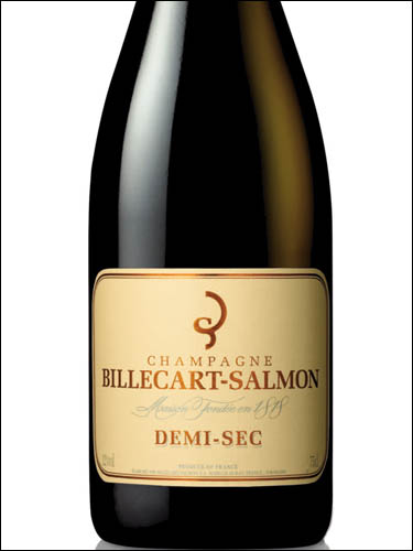 фото Champagne Billecart-Salmon Demi-Sec Шампанское Билькар-Сальмон Деми-Сек Франция вино белое