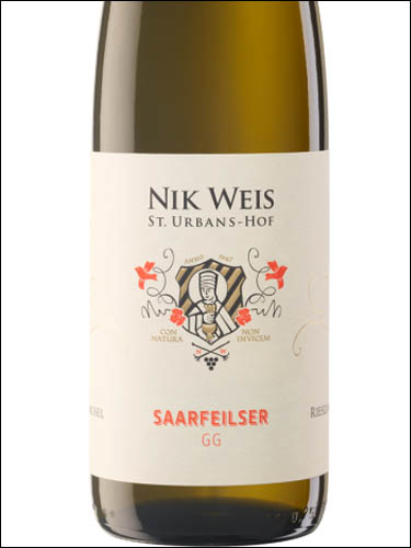 фото Nik Weis Saarfeilser GG Ник Вайс Заарфайльзер ГГ Германия вино белое