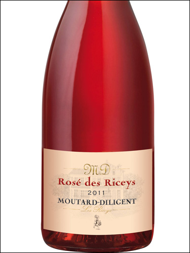 фото Moutard-Diligent Rose des Riceys AOC Мутар-Дилижен Розе де Рисе Франция вино розовое