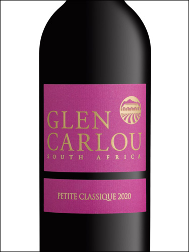 фото Glen Carlou Petite Classique Глен Карлоу Петит Классик ЮАР вино красное
