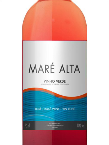 фото Mare Alta Rose Vinho Verde DOC Маре Альта Розе Винью Верде Португалия вино розовое