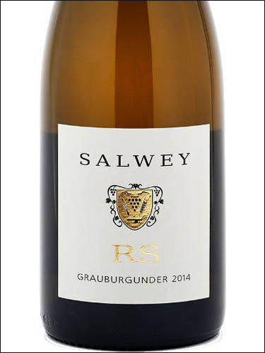 фото Salwey RS Grauburgunder Reserve Зальвай РС Граубургундер Резерв Германия вино белое