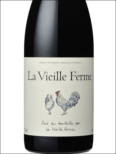 фото La Vieille Ferme Ventoux Rouge AOC Ля Вьей Ферм Ванту Руж Франция вино красное