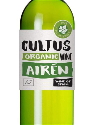фото вино Cultus Organic Airen 