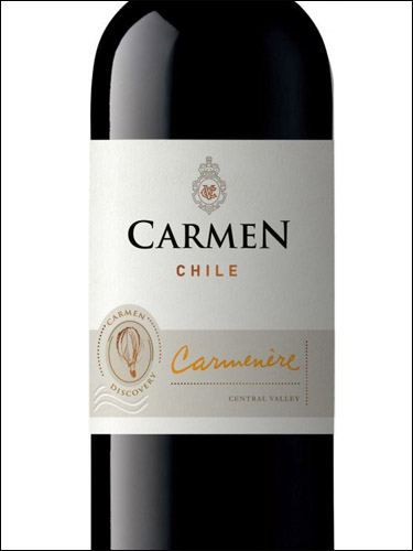 фото Carmen Carmenere Кармен Карменер Чили вино красное