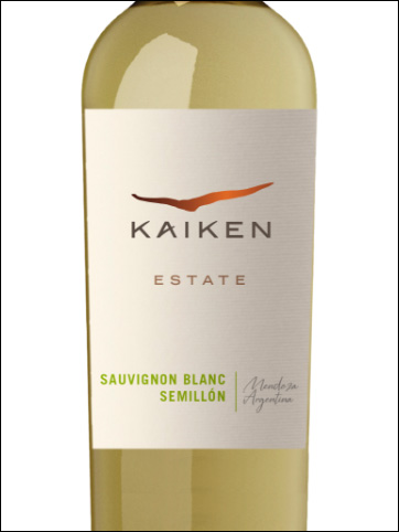 фото Kaiken Estate Sauvignon Blanc Semillon Кайкен Эстейт Совиньон Блан Семильон Аргентина вино белое