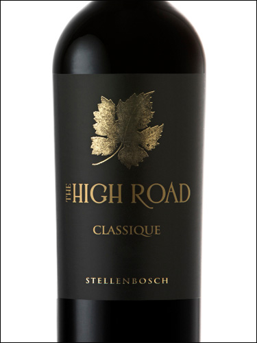 фото The High Road Classique Хай Роуд Классик ЮАР вино красное