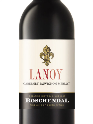 фото Boschendal Lanoy Бошендаль Лануа ЮАР вино красное