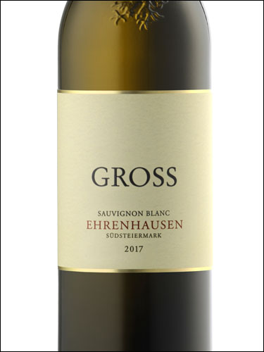фото Gross Sauvignon Blanc Ehrenhausen Sudsteiermark Гросс Совиньон Блан Эренхаузен Южная Штирия Австрия вино белое