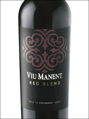 фото Viu Manent Red Blend Вью Манент Ред Бленд Чили вино красное