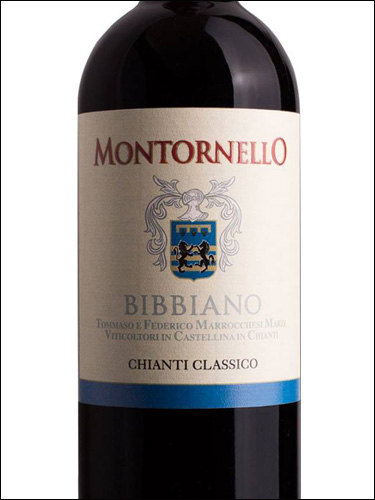 фото Bibbiano Montornello  Chianti Classico DOCG Биббиано Монторнелло Кьянти Классико  Италия вино красное