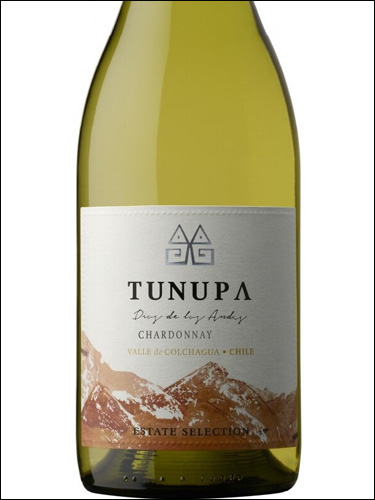 фото Tunupa Estate Selection Chardonnay Тунупа Истейт Селекшн Шардоне Чили вино белое