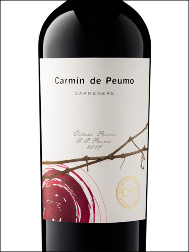 фото Concha y Toro Carmin de Peumo Carmenere Конча и Торо Кармин де Пеумо Карменер Чили вино красное