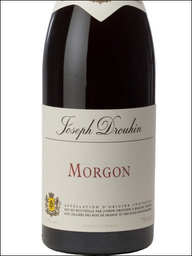 фото Joseph Drouhin Morgon AOC Жозеф Друэн Моргон Франция вино красное