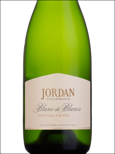 фото Jordan Blanc de Blancs Cap Classique Джордан Блан де Блан Кап Классик ЮАР вино белое