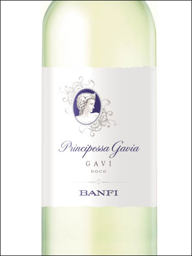 фото Banfi Principessa Gavia Gavi DOCG Банфи Принцесса Гавиа Гави Италия вино белое
