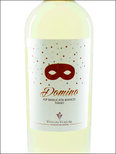 фото Vitis in Vulture Domino Fiano Basilicata Bianco IGP Витис ин Вультуре Домино Фиано Базиликата Бьянко Италия вино белое