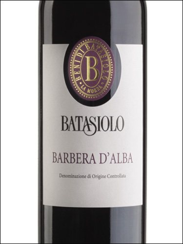 фото Batasiolo Barbera d'Alba DOC Батазиоло Барбера д'Альба Италия вино красное