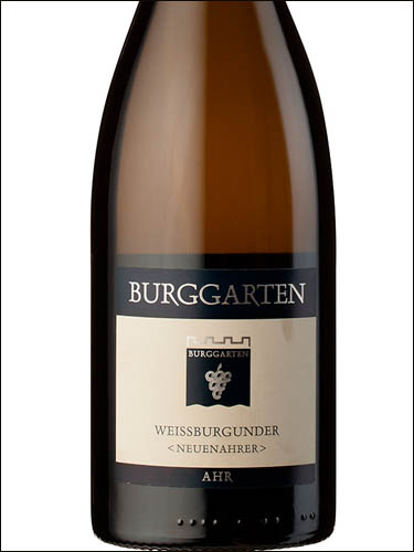 фото Burggarten Neuenahrer Weissburgunder trocken Ahr Бурггартен Нойенарер Вайсбургундер трокен Ар Германия вино белое