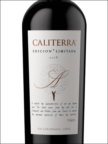 фото Caliterra Edicion Limitada A (Andino) Colchagua Калитерра Эдисьон Лимитада А (Андино) Кольчагуа Чили вино красное