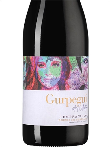 фото вино Gurpegui Art Collection Tempranillo Ribera del Guadiana DO 