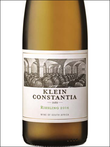 фото Klein Constantia Riesling Кляйн Констанция Рислинг ЮАР вино белое