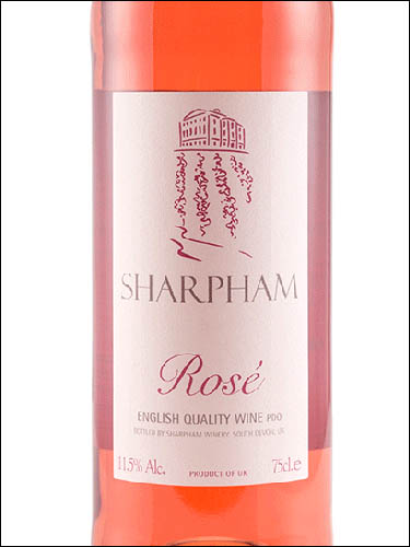 фото Sharpham Rose Шарпхэм Розе Великобритания вино розовое