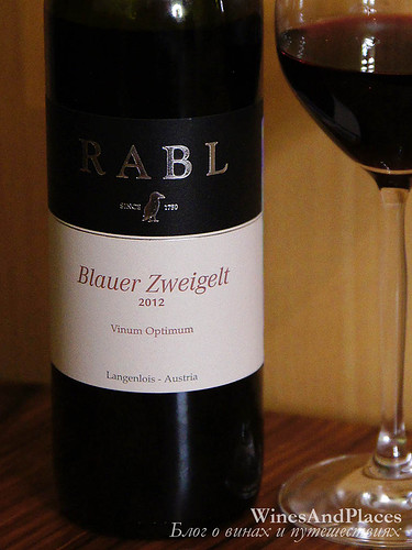 фото Rabl Vinum Optimum Blauer Zweigelt Рабль Винум Оптимум Блауэр Цвайгельт Австрия вино красное