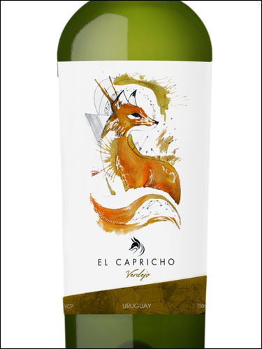 фото El Capricho Art Collection Verdejo Эль Капричо Арт Колексьон Вердехо Уругвай вино белое