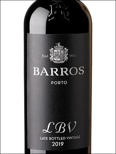 фото Barros LBV Late Bottled Vintage Porto Портвейн Барруш Лэйт Ботлд Винтаж Порту Португалия вино красное