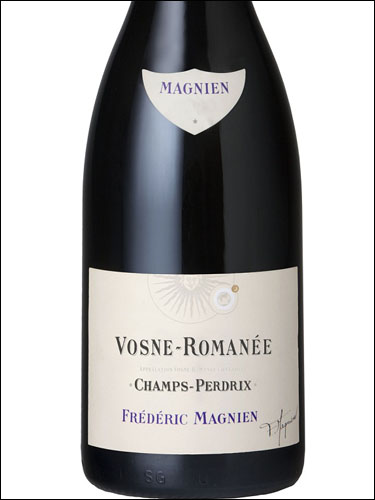 фото Frederic Magnien Champs-Perdrix Vosne-Romanee AOC Фредерик Маньен Шам-Пердри Вон-Романе Франция вино красное