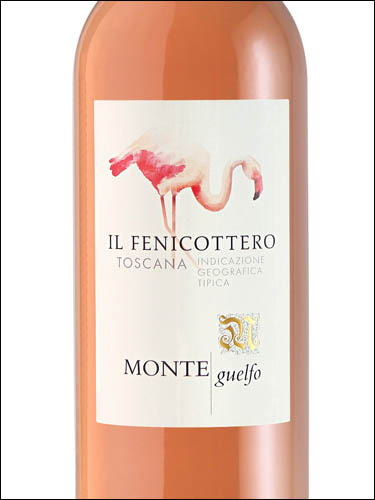 фото Cecchi Monteguelfo Il Fenicottero Toscana IGT Чекки Монтегуэльфо Иль Феникоттеро Тоскана ИГТ Италия вино розовое