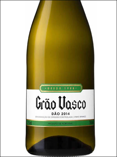 фото Grao Vasco Branco Dao DOC Гран Вашку Бранку Дан Португалия вино белое