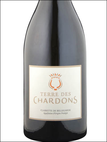 фото Terre des Chardons Clairette de Bellegarde AOP Терр де Шардон Клерет де Бельгард Франция вино белое