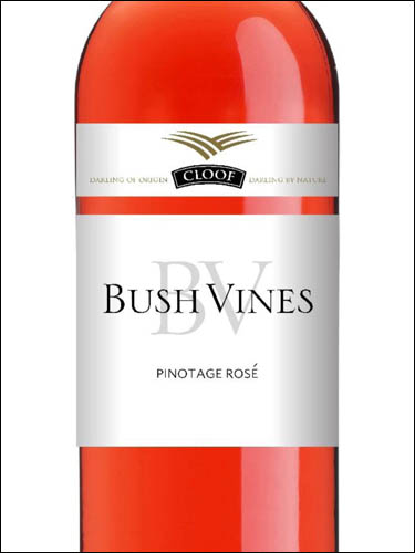 фото Cloof Bush Vines Pinotage Rose Darling WO Клуф Буш Вайнз Пинотаж Розе Дарлинг ЮАР вино розовое
