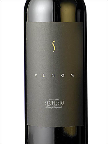 фото Seghesio Venom Сегезио Веном США вино красное