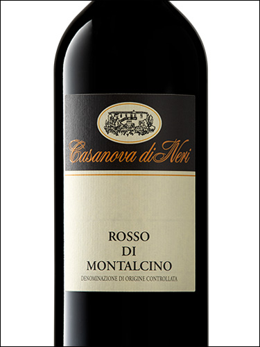 фото Casanova di Neri Rosso di Montalcino DOC Казанова ди Нери Россо ди Монтальчино Италия вино красное