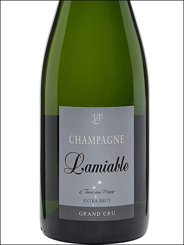 фото Champagne Lamiable Tours sur Marne Grand Cru Extra Brut Шампань Ламиабль Тур сюр Марне Гран Крю Экстра Брют Франция вино белое