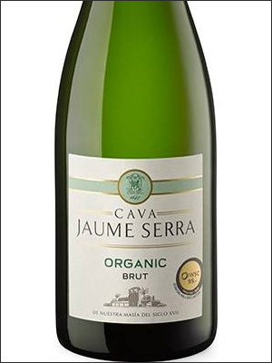 фото вино Jaume Serra Organic Brut Cava DO 