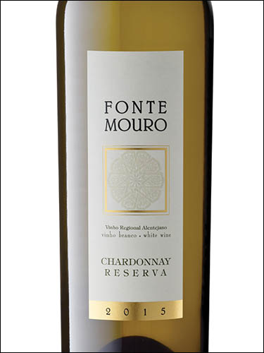 фото Fonte Mouro Reserva Chardonnay Vinho Regional Alentejano Фонте Моро Резерва Шардоне ВР Алентежану Португалия вино белое